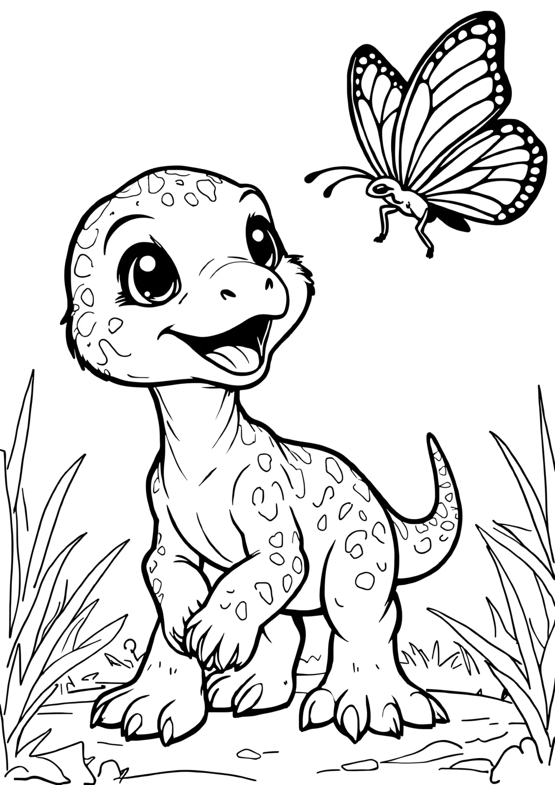 Gentle Velociraptor