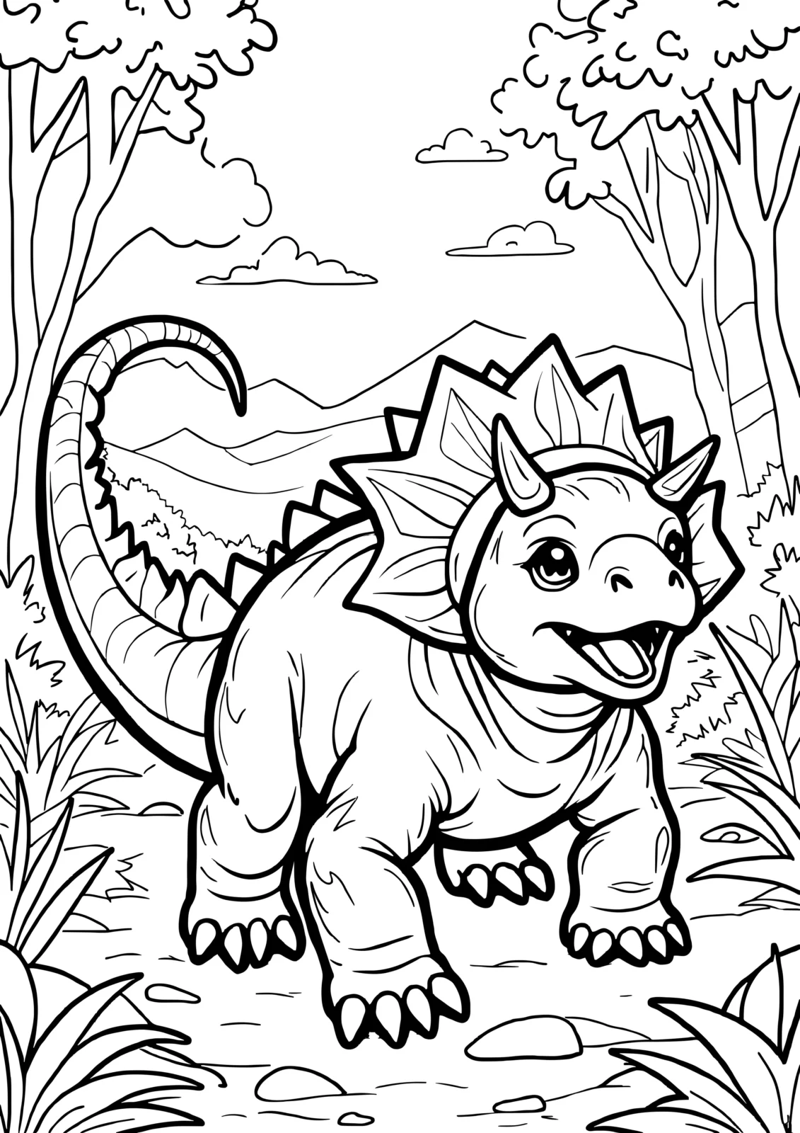 Armored Ankylosaurus