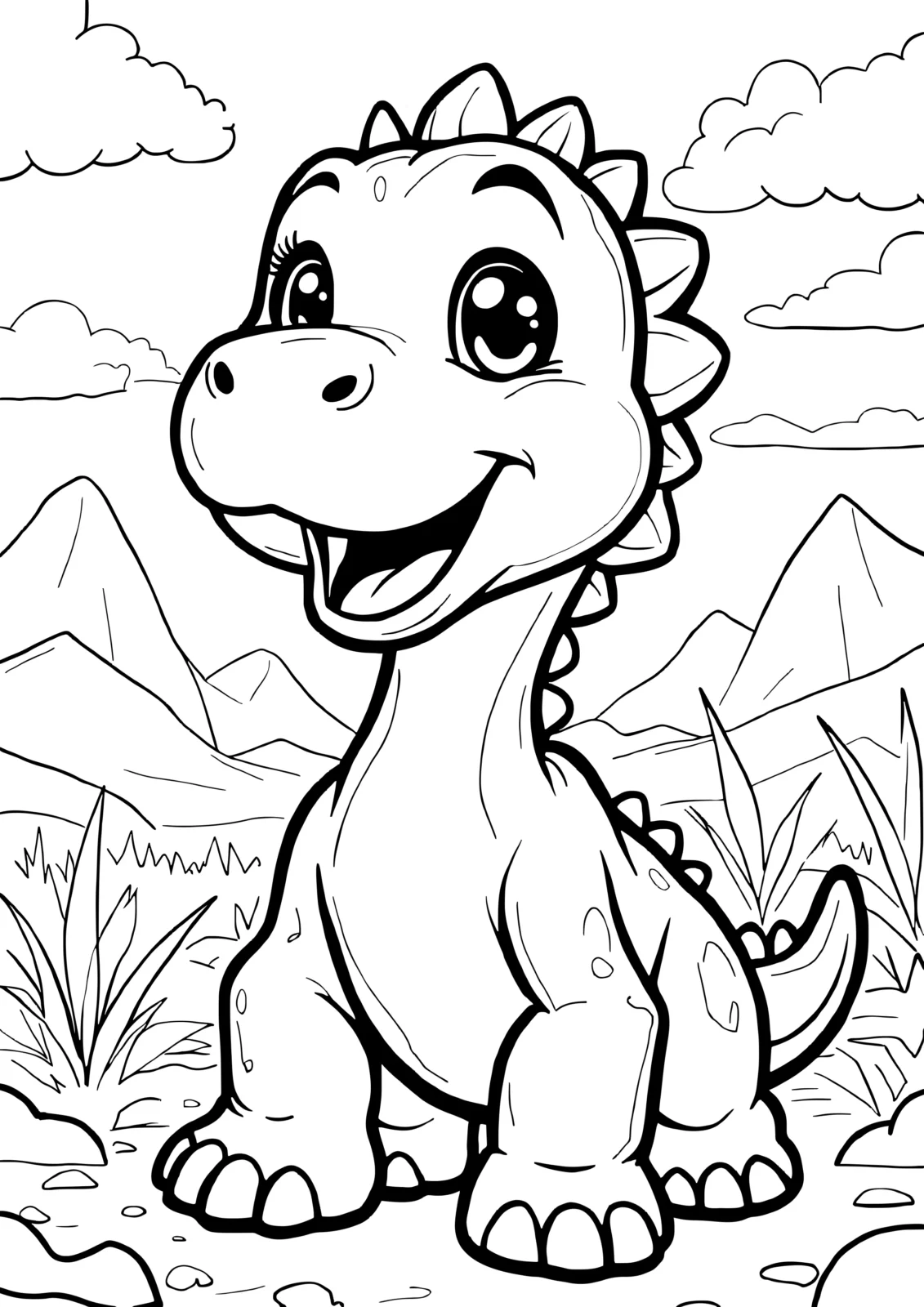 Cartoon Dinosaur