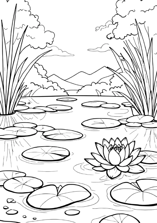 Quiet Lotus Pond