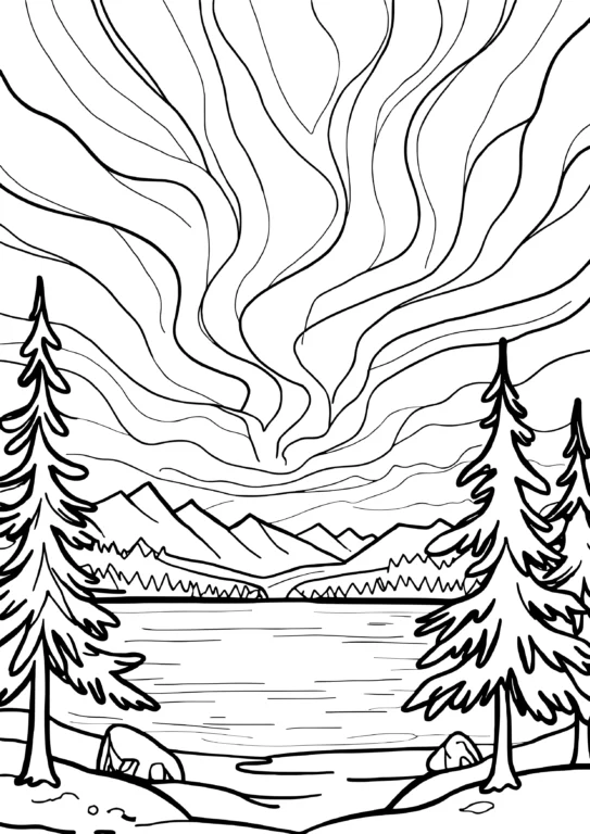 Simple Northern Lights