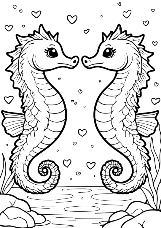 Seahorse Pair