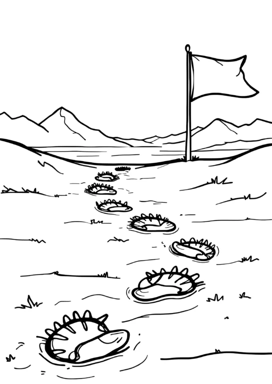 Alien Footprint Trail