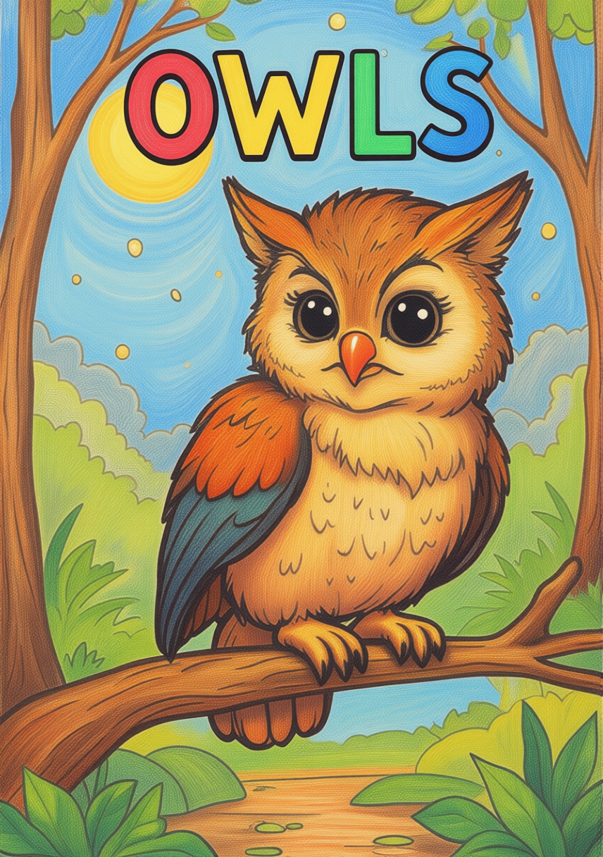 free owls coloring pages for kids