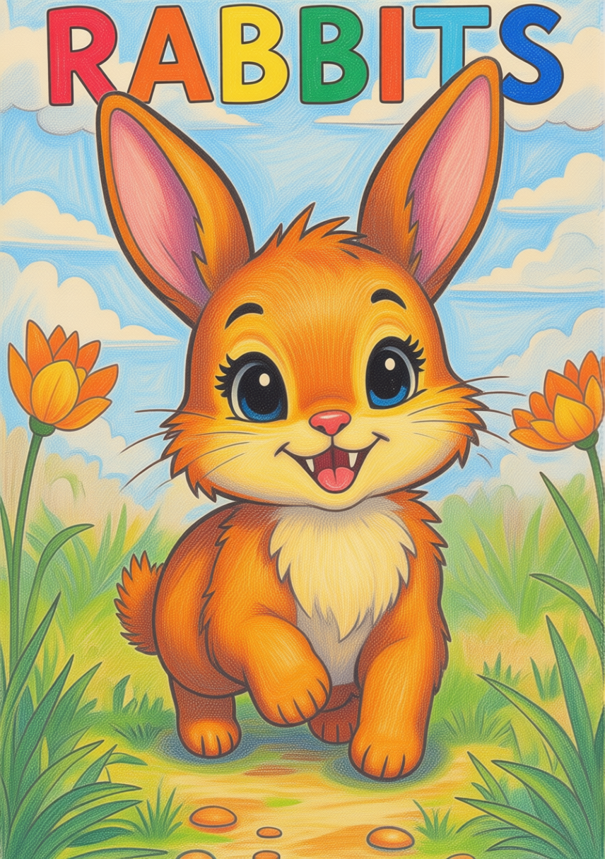 free rabbits coloring pages for kids