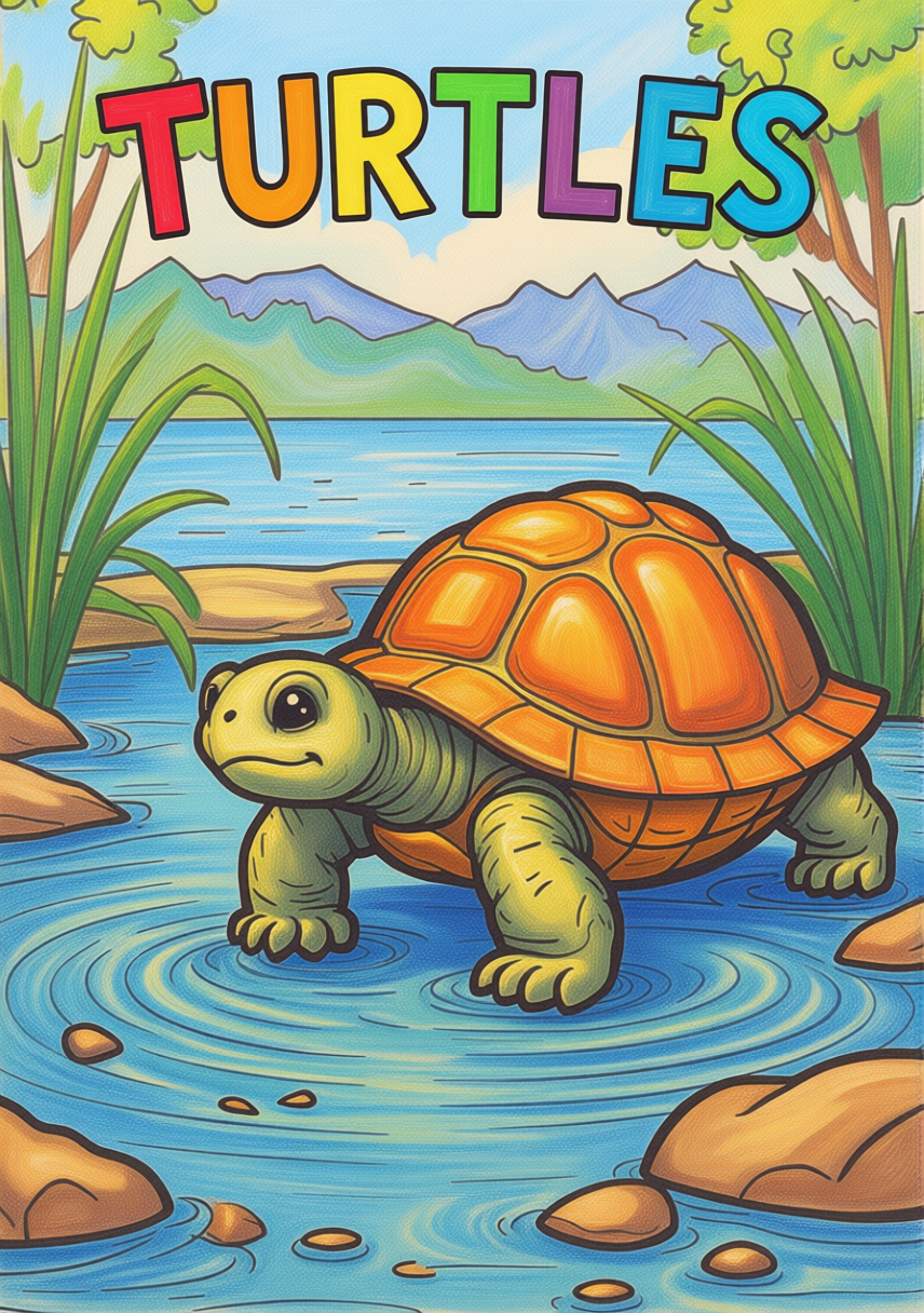 free turtles coloring pages for kids