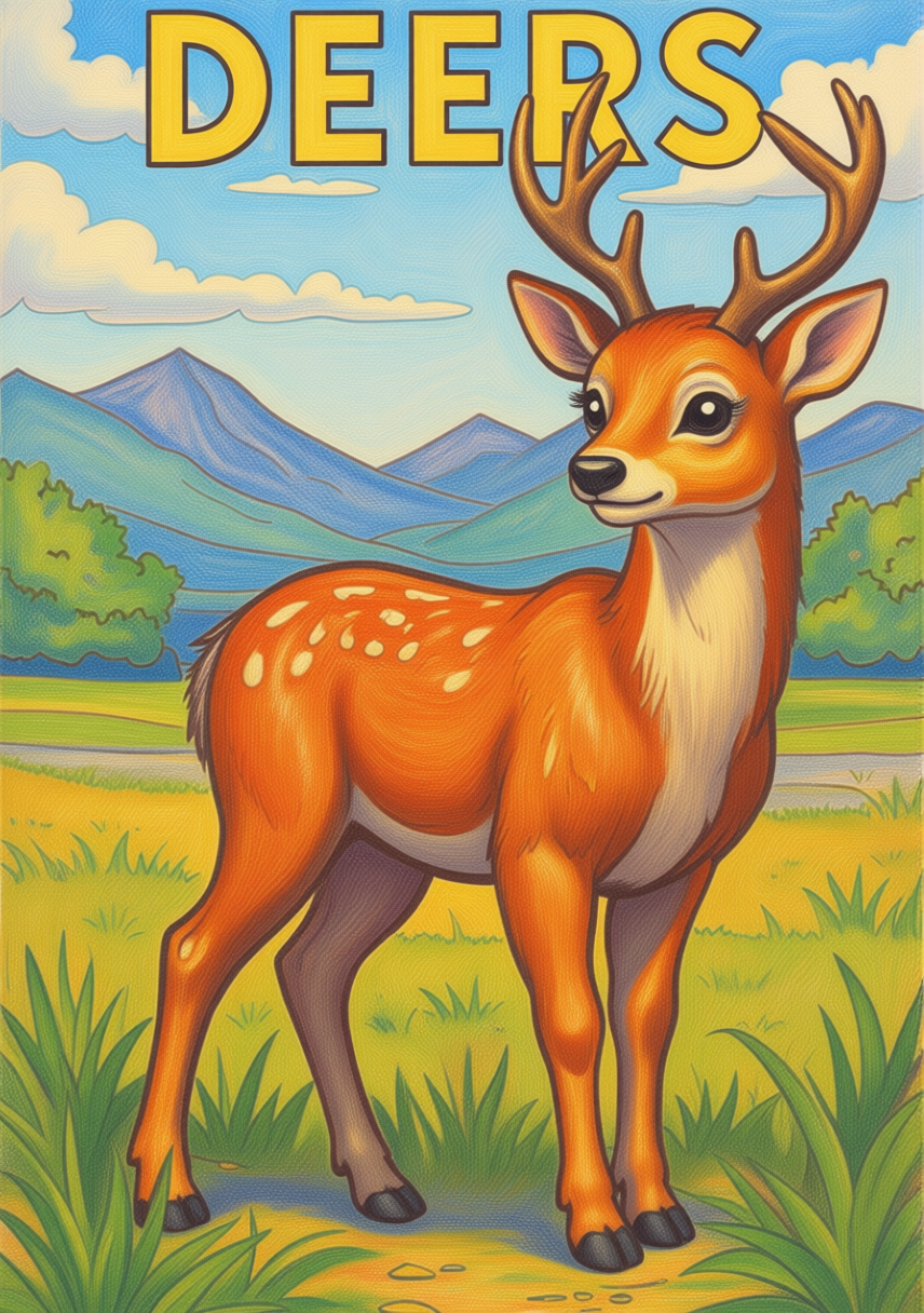 free deer coloring pages for kids