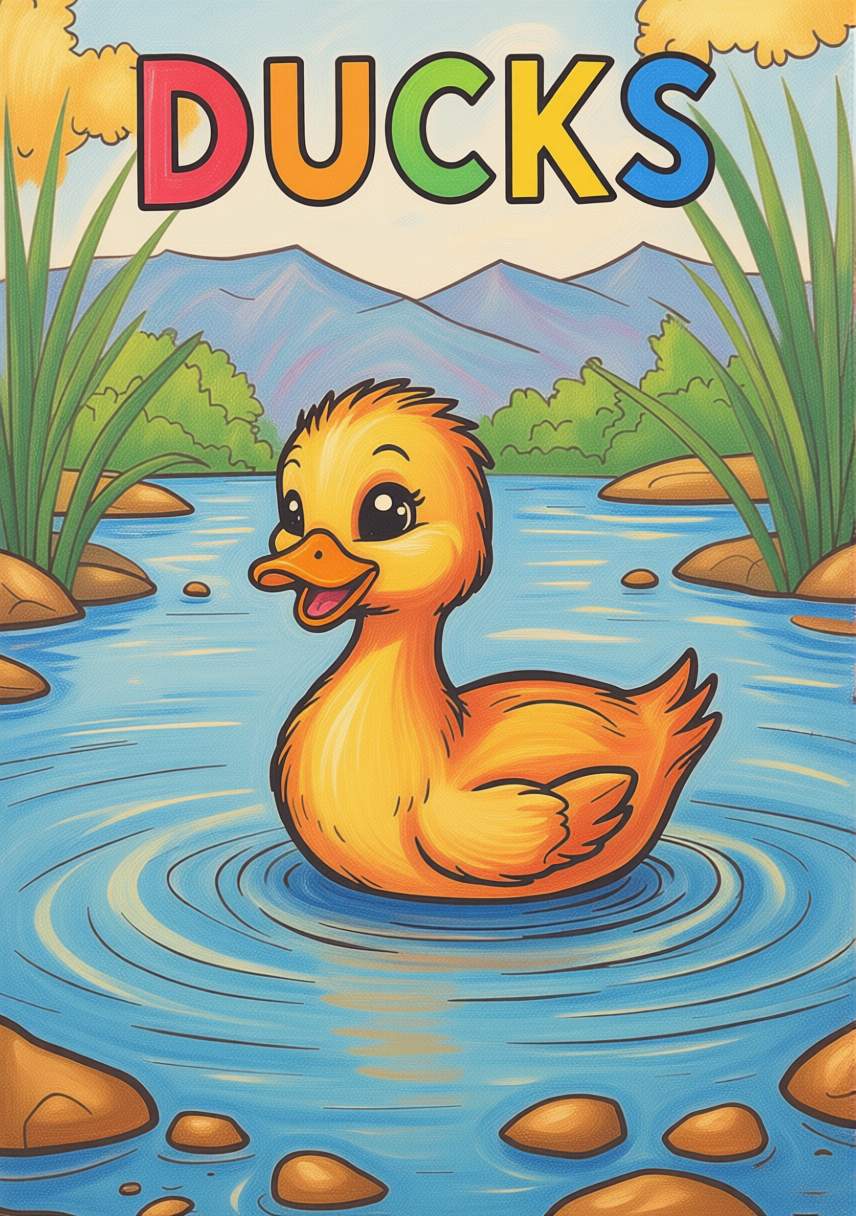 free ducks coloring pages for kids