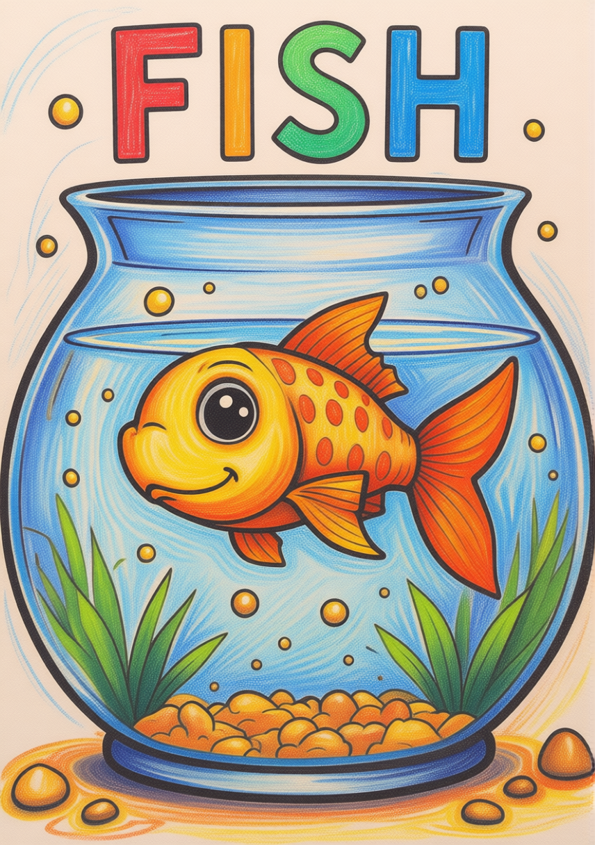 free fish coloring pages for kids