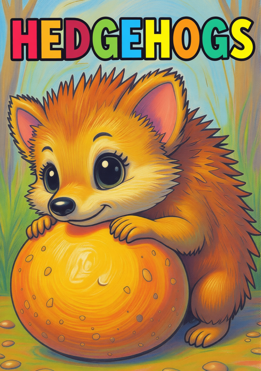 free hedgehogs coloring pages for kids