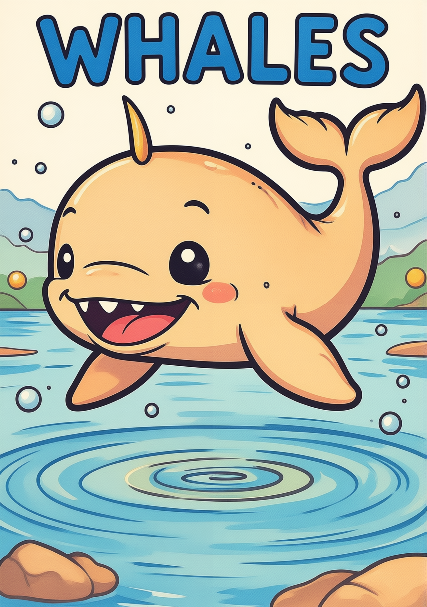 whales coloring pages for kids