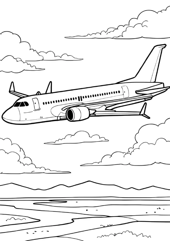 Passenger Jet Takeoff