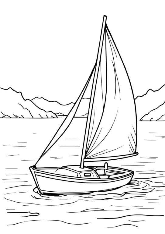 Simple Sailboat