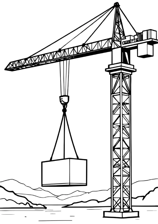 Tall Tower Crane