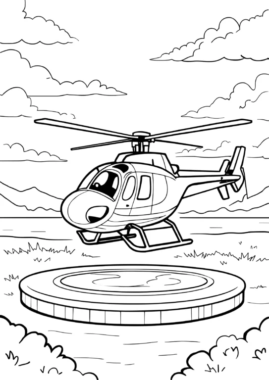 Helipad Landing