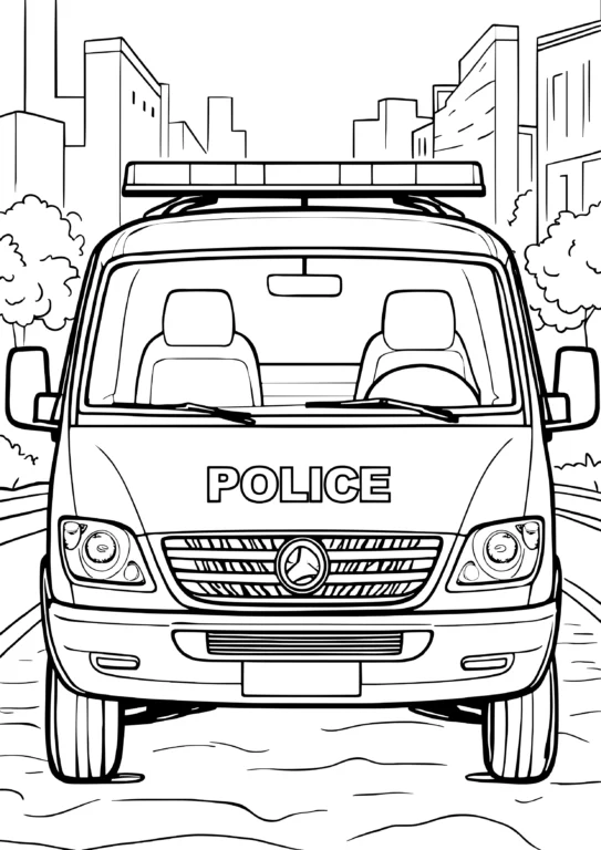 City Police Van