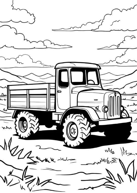 Tractor with Trailer