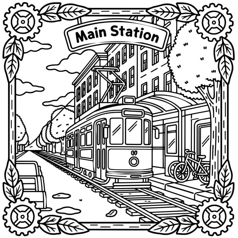 Tram at Main Station