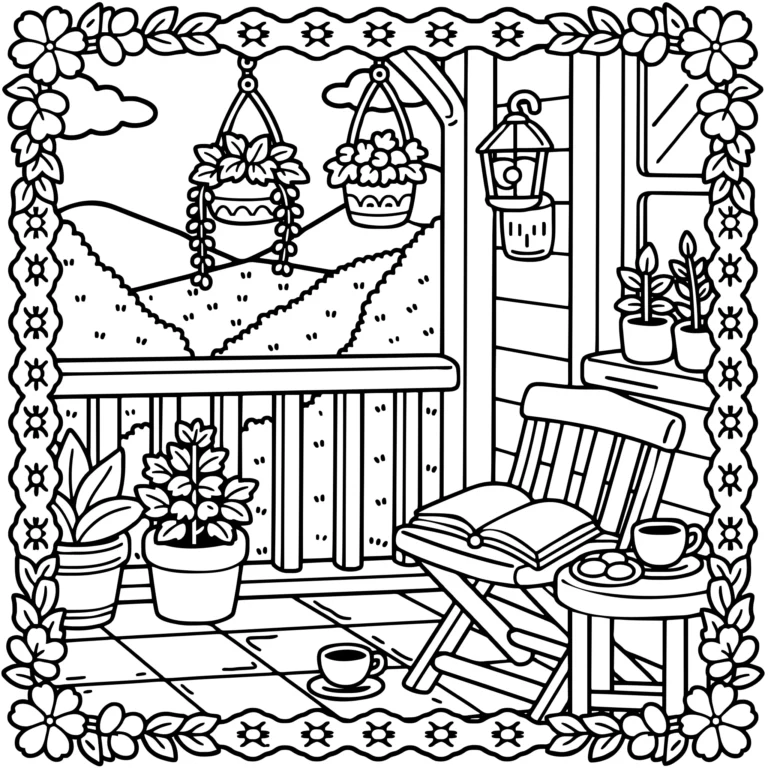 Garden Reading Corner