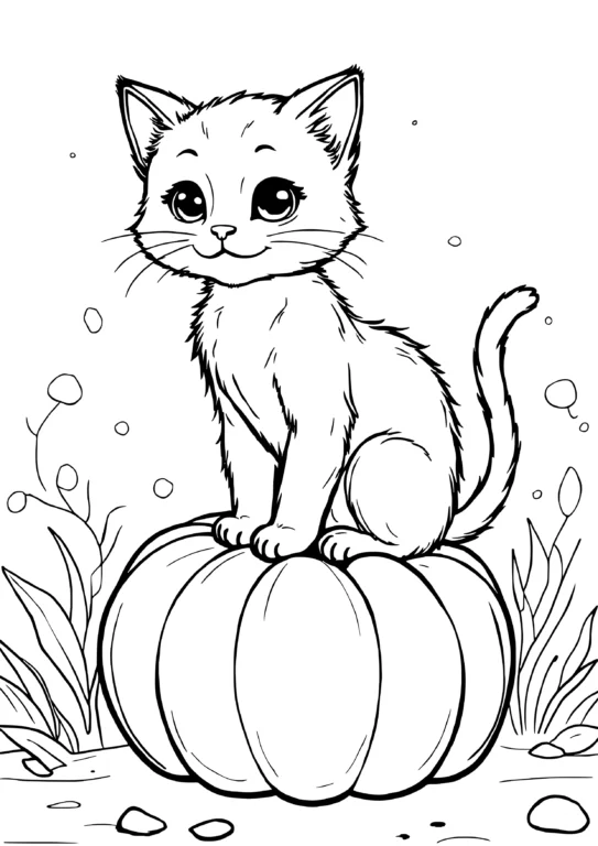 Pumpkin Cat