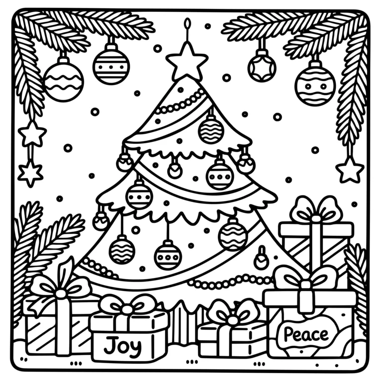 Christmas Tree and Gifts