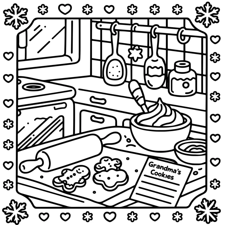 Holiday Baking Table