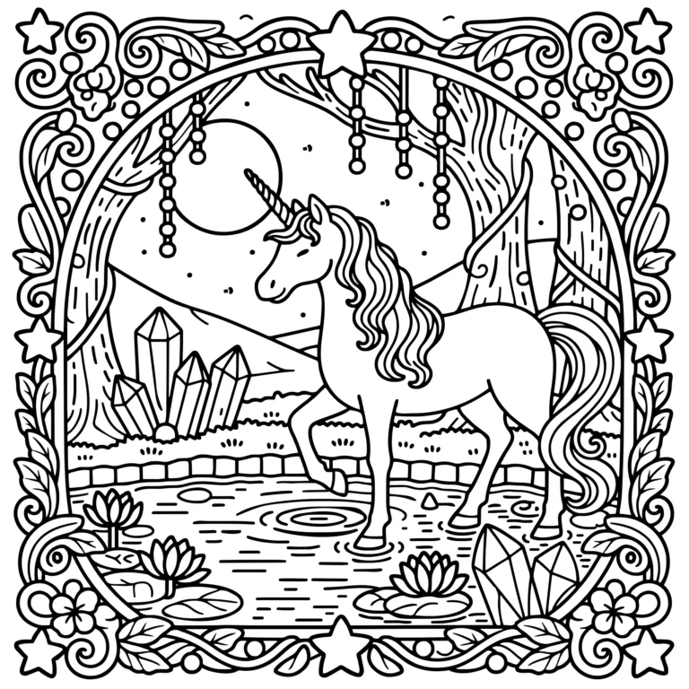 Moonlit Unicorn Haven