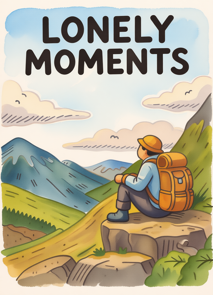 lonely moments coloring pages