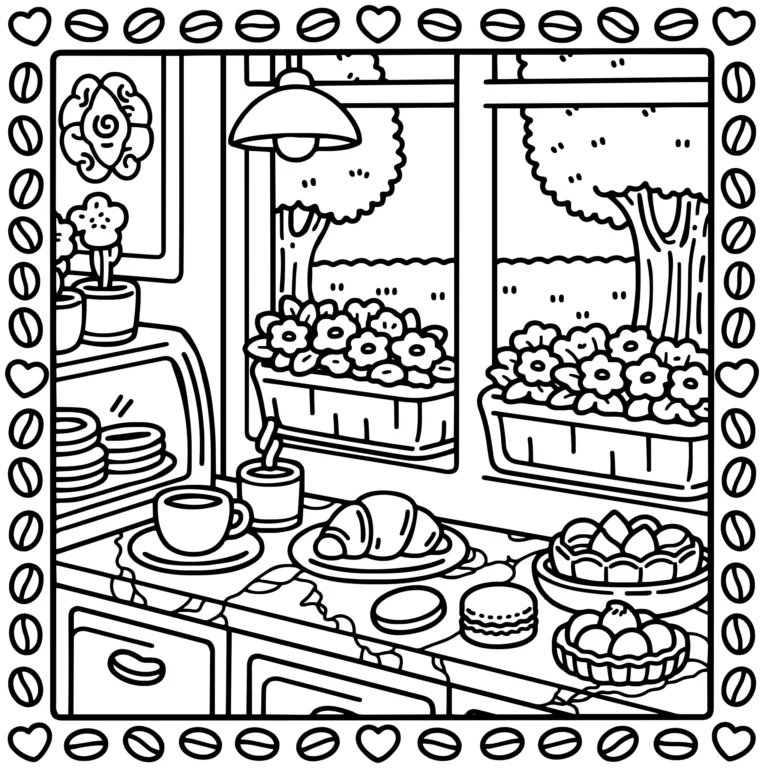 Coffee and Pastry Corner