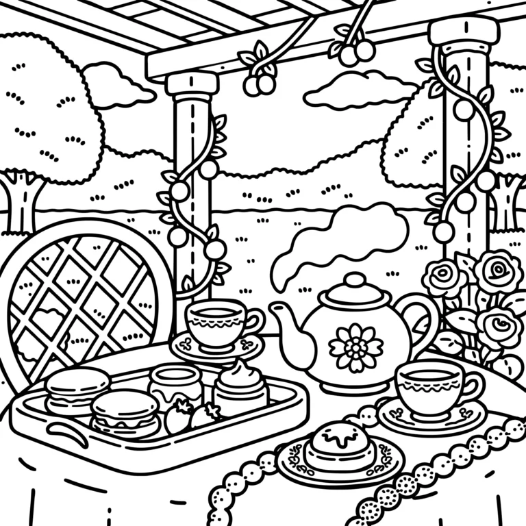 Afternoon Tea in Bloom