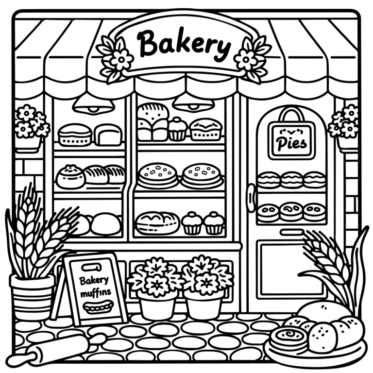 Sweet Bakery Window