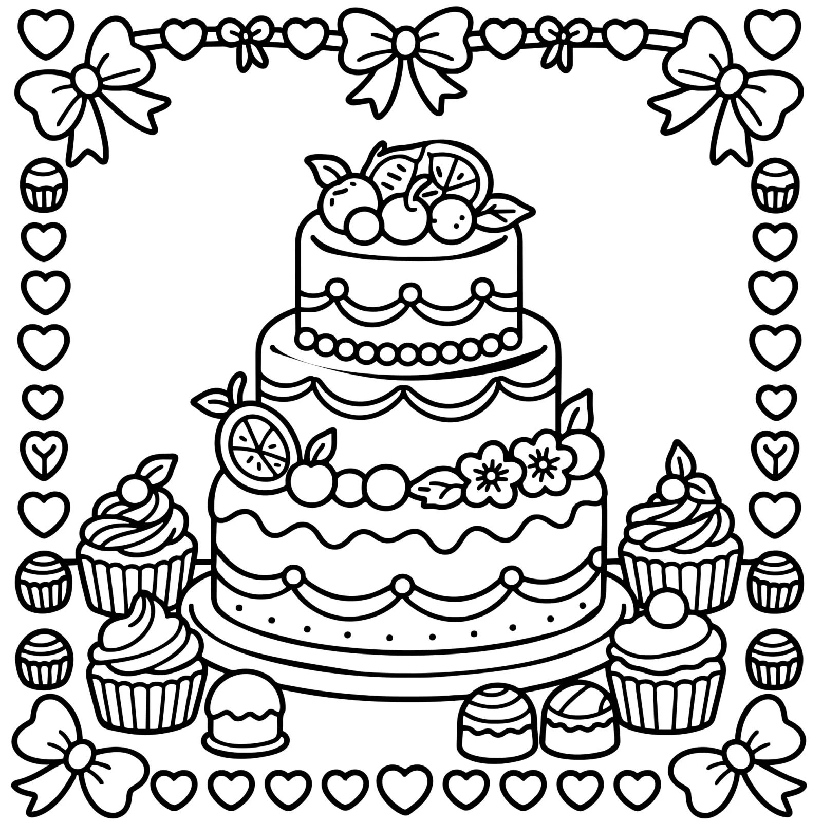 Celebration Cake Display