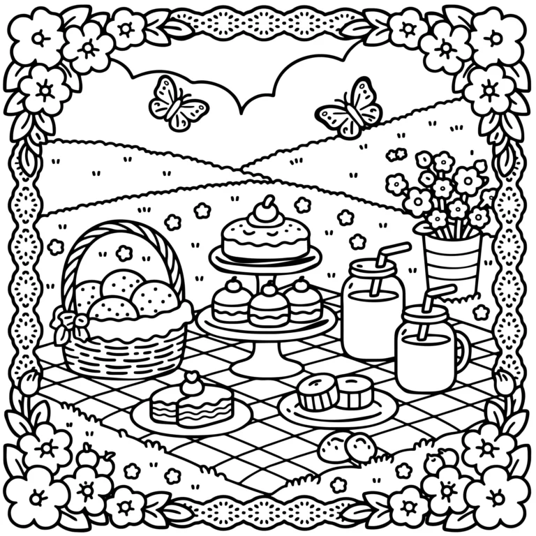 Meadow Dessert Picnic