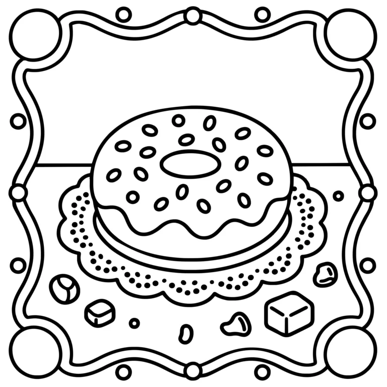 Donut with Sprinkles