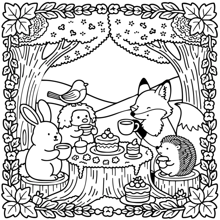 Forest Tea Gathering