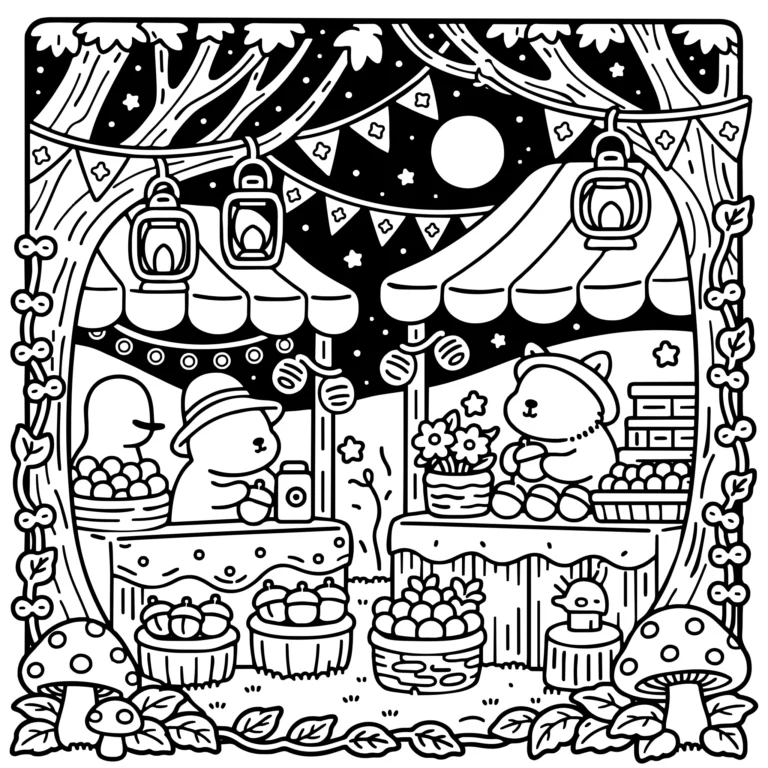 Forest Lantern Market