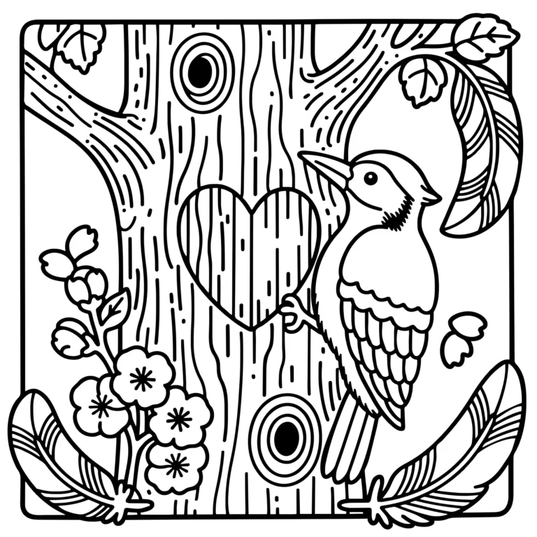 Woodland Heart Carver