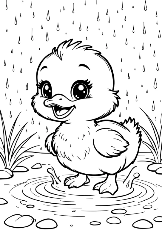 Splashing Duck