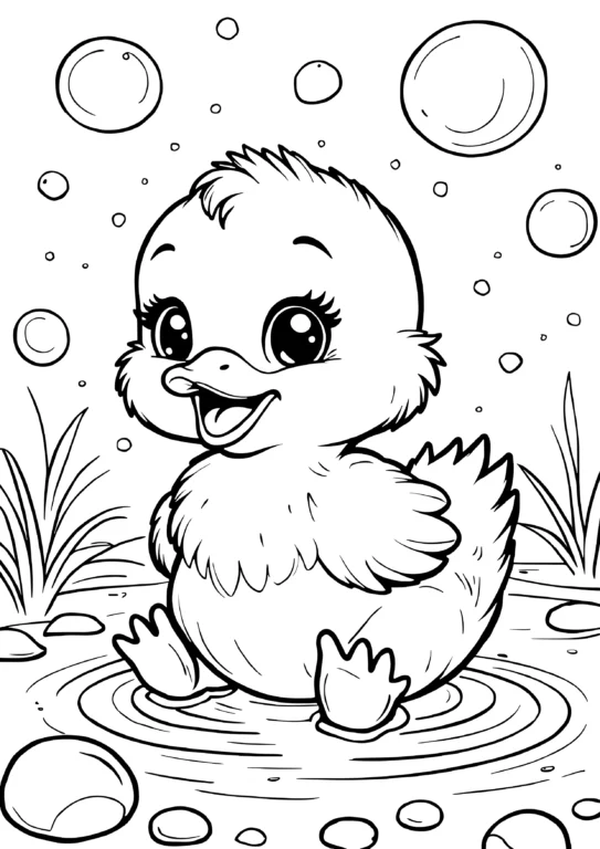Bubble Duckling