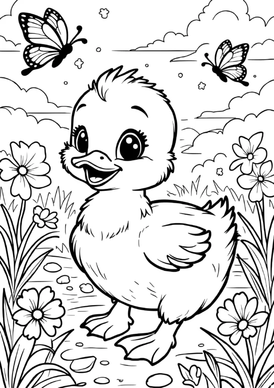 Springtime Duck