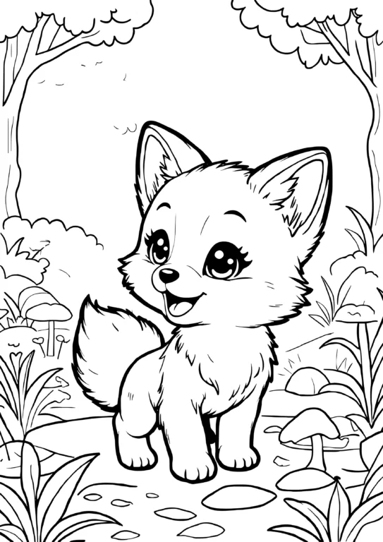 Forest Floor Fox