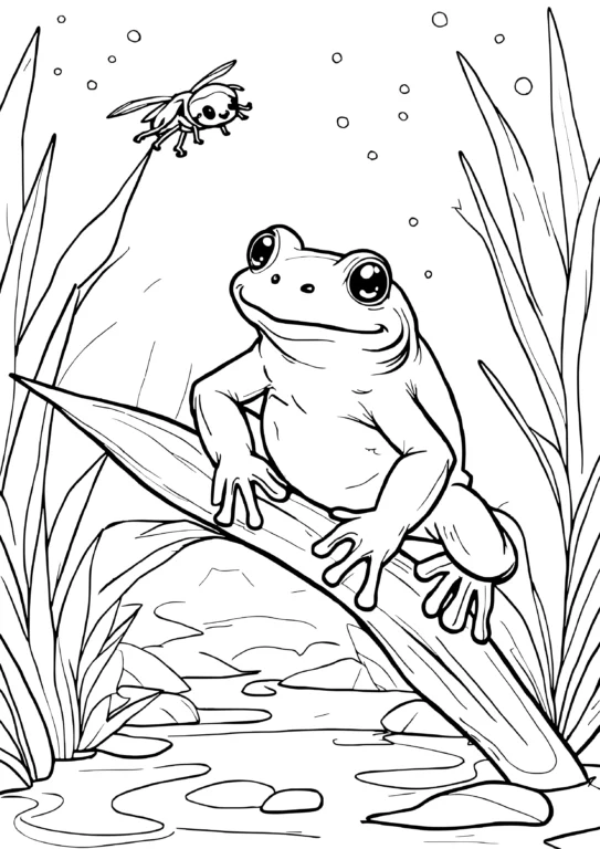 Climbing Frog