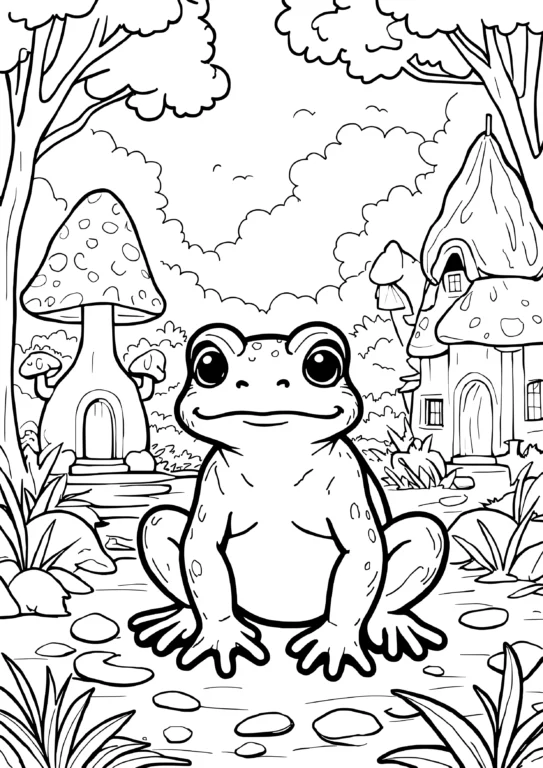 Fantasy Frog Village