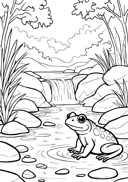 Waterfall Frog