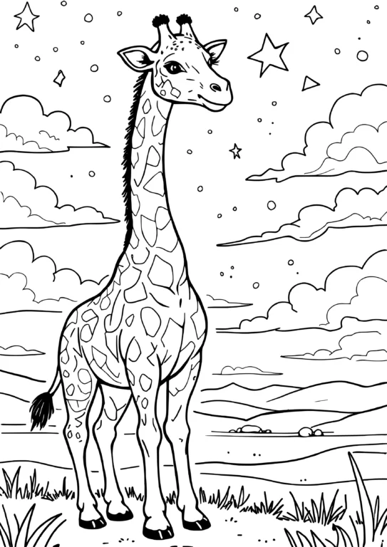 Dreamy Giraffe