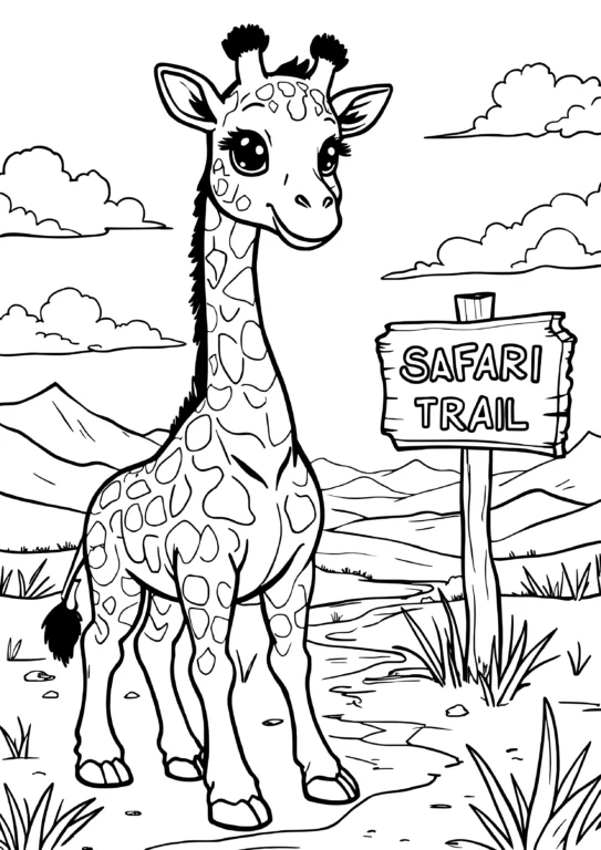 Safari Trail Giraffe