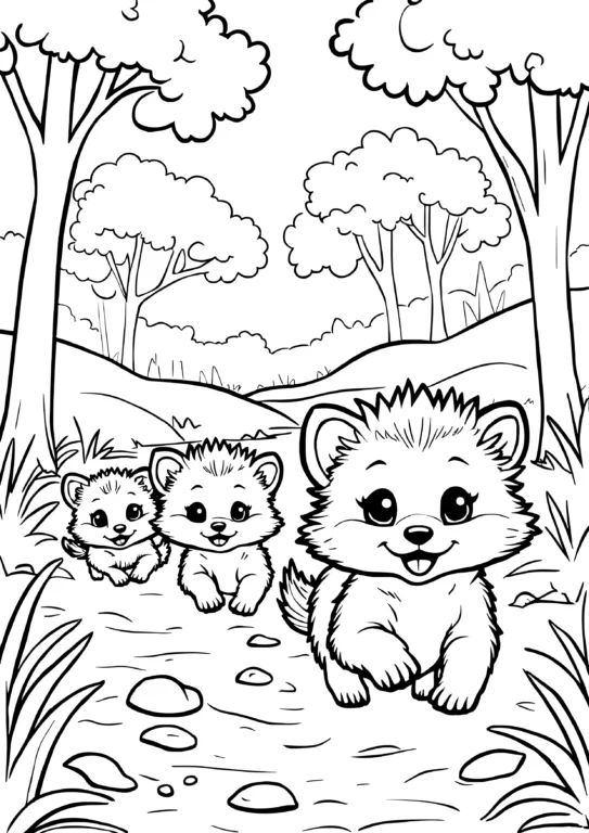 Hedgehog Family