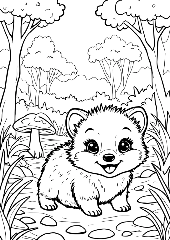 Forest Friends Hedgehog