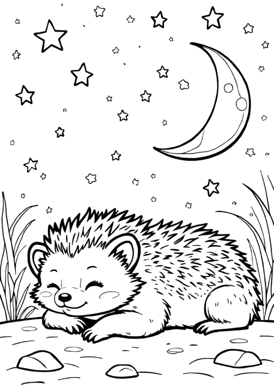 Dreamy Hedgehog Night