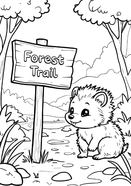 Trail Hedgehog